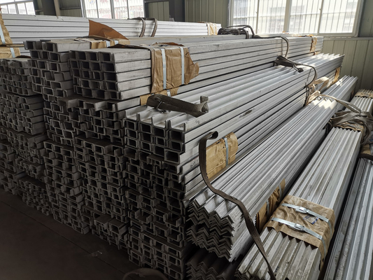 6m 길이 80x40x5mm Ss U 채널 Astm A276 Aisi 316l