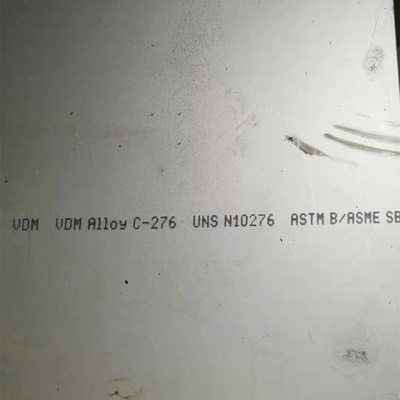 가이드 하스텔로이 C-276 합금 ASTM B575 UNS N10276 합금 판