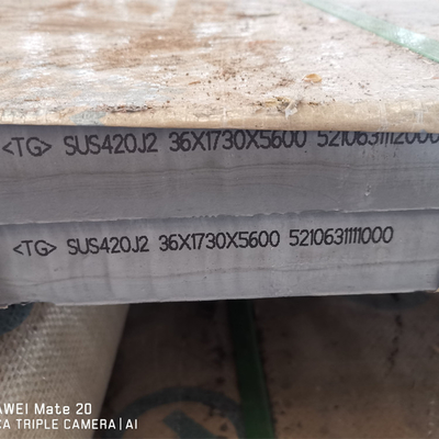 30Cr13/ EN 1.4028 / DIN X30Cr13 / JIS SUS 420J2 외과용 도구용 스테인리스 스틸 판