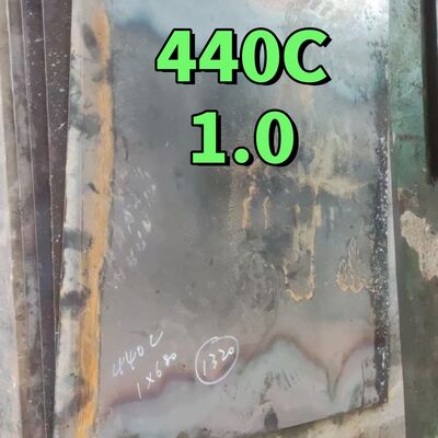 SUS440C X105CrMo17/1.4125 9Cr18Mo 스테인리스 강판 1.0*1000*2000MM